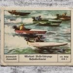 Außenbordmotor Wasserfahrzeuge Palmin Post Sammelbild 152 Reklame alt Werbung