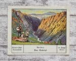Bodetal Harz Wandern Urlaub Berg Palmin Post Sammelbild 47 Reklame Vintage alt