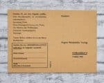1965 Buchkarte Eugen Diederichs Verlag Löwe Werbekarte Postkarte Werbung Reklame